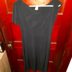 M Plain Black Dress